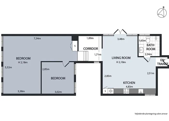 Lejlighed Regent 2- Endearing 1-bdr In Centre Of